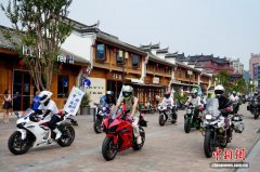 （乡村行·看振兴）浙江武义网联铁骑联盟成立：为山水引流 促乡亲增收